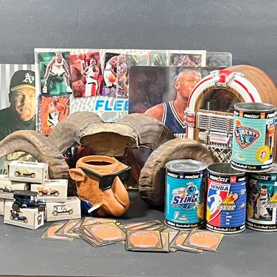LOT 272Y: Lot of Sports and Non-Sports Toys and Collectibles