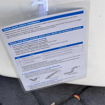 LOT 274G: LG Portable Air Conditioning Unit - Model LP0817WSR