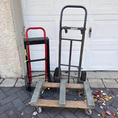 LOT 275G: Hand Trucks and Dolly