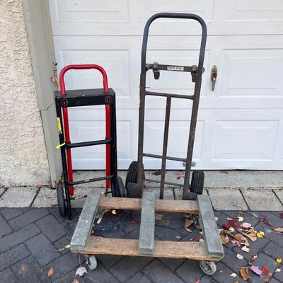 LOT 275G: Hand Trucks and Dolly