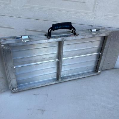 LOT 276G: EZ-Access Three Foot Aluminum Folding Suitcase Ramp