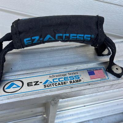 LOT 276G: EZ-Access Three Foot Aluminum Folding Suitcase Ramp
