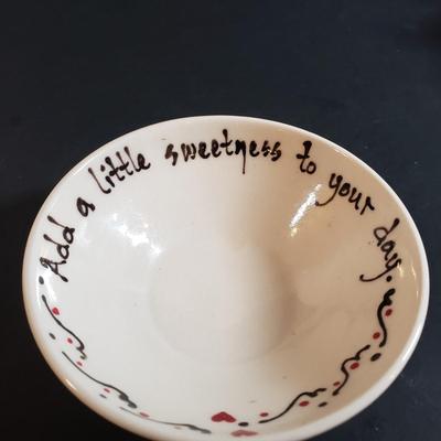 LOT 305B: Collection of Moon & Stars/Black & White Art Pottery