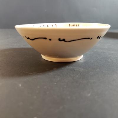 LOT 305B: Collection of Moon & Stars/Black & White Art Pottery