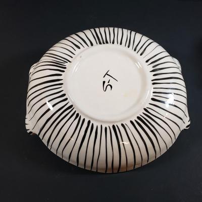 LOT 305B: Collection of Moon & Stars/Black & White Art Pottery