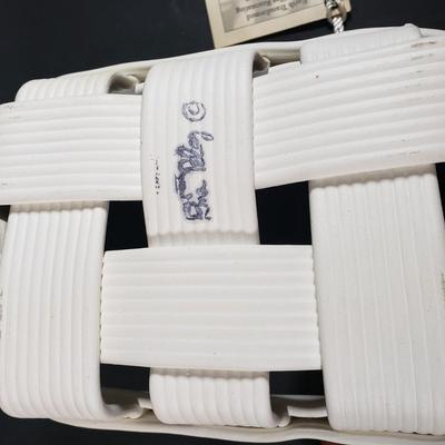 LOT 306B: Art Pottery Baskets, Handmade Signed Frame & Teapot