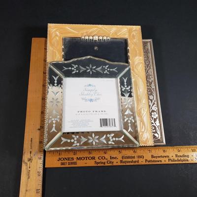 LOT 307B: Rosenthal Germany Porcelain Vase with Collection of Frames