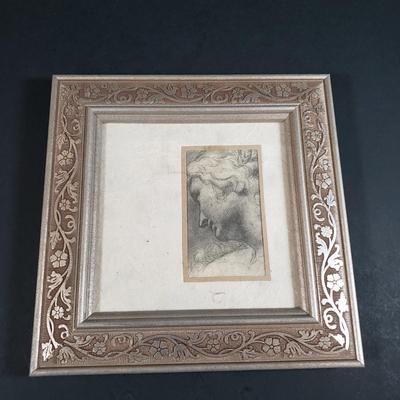 LOT 307B: Rosenthal Germany Porcelain Vase with Collection of Frames