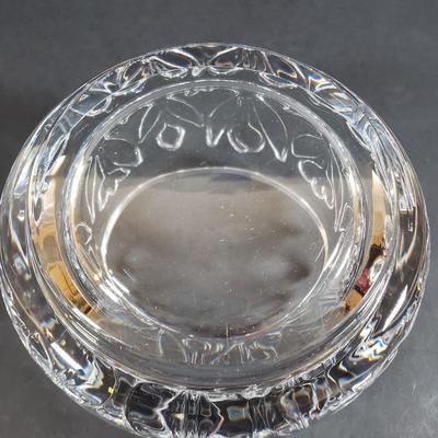 LOT 316B: Orrefors Signed Crystal Bowls
