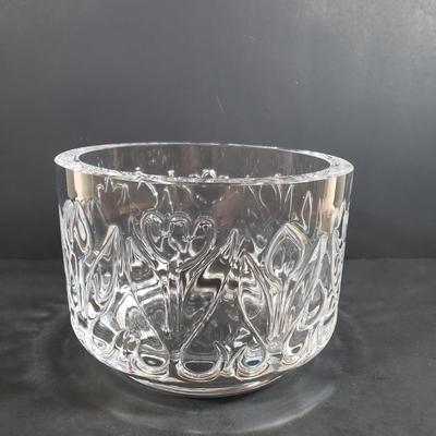 LOT 316B: Orrefors Signed Crystal Bowls