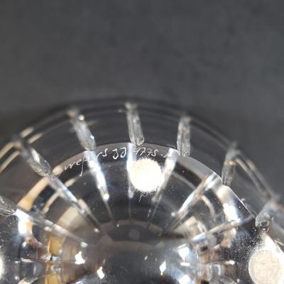 LOT 316B: Orrefors Signed Crystal Bowls