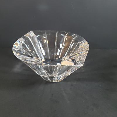 LOT 316B: Orrefors Signed Crystal Bowls