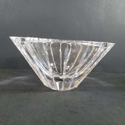 LOT 316B: Orrefors Signed Crystal Bowls