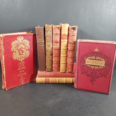 LOT 319B: Collection of Antique Books