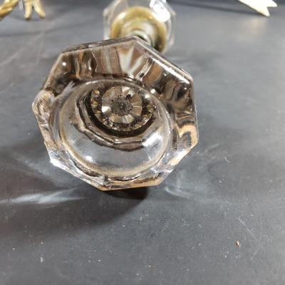 LOT 320B: Decorative Brass Hardware & New Anthropologie Brand Drawer Pulls