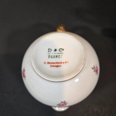 LOT 345B: Various Pieces of Flowered China Including Limoges France, Embassy, Nippon, and More