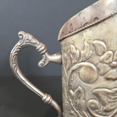 LOT 347B: Multiple Pieces of Pewter. Antique Silver Plate Egg Coddler, Vintage Soup Tureen, and More