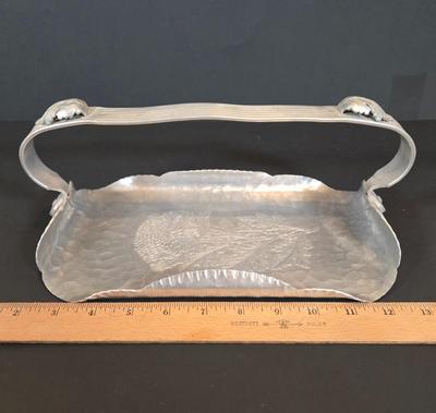 LOT 347B: Multiple Pieces of Pewter. Antique Silver Plate Egg Coddler, Vintage Soup Tureen, and More