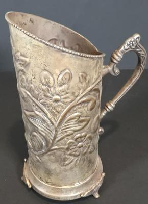 LOT 347B: Multiple Pieces of Pewter. Antique Silver Plate Egg Coddler, Vintage Soup Tureen, and More