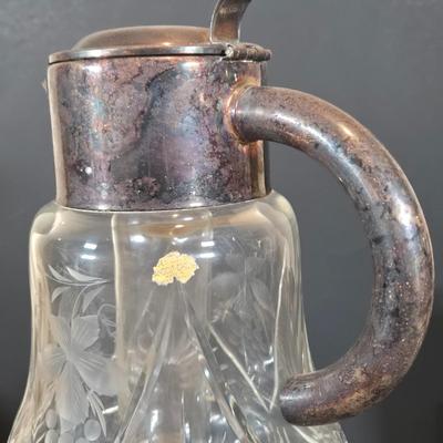 LOT 347B: Multiple Pieces of Pewter. Antique Silver Plate Egg Coddler, Vintage Soup Tureen, and More