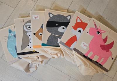 LOT 353B: Collapsible Sprout Fabric Storage Bins