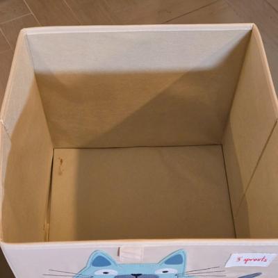 LOT 353B: Collapsible Sprout Fabric Storage Bins