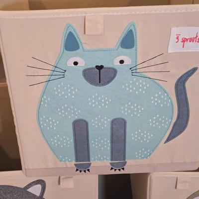 LOT 353B: Collapsible Sprout Fabric Storage Bins