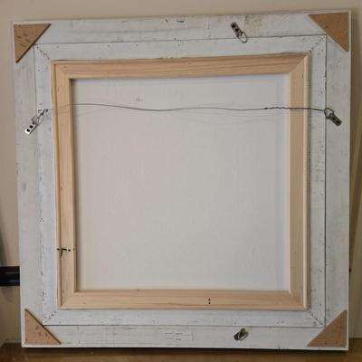 LOT 355B: Vintage Modernist Framed Artist Signed Oil Painting