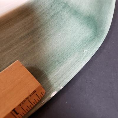 LOT 401B: French Porcelain Berry Bowl Set & Platter by Philippe Deshoulieres, Ann Mallory Hand Painted Platter & Italian Ceramic...