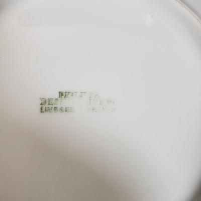 LOT 401B: French Porcelain Berry Bowl Set & Platter by Philippe Deshoulieres, Ann Mallory Hand Painted Platter & Italian Ceramic...