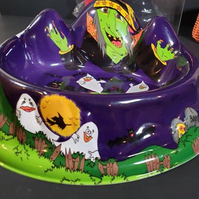 LOT 402B: Vintage Halloween Decor & Voodoo Doll by Urban Outfitters