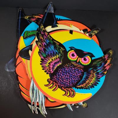 LOT 403B: Set of 10 Vintage Beistle Halloween Cutouts