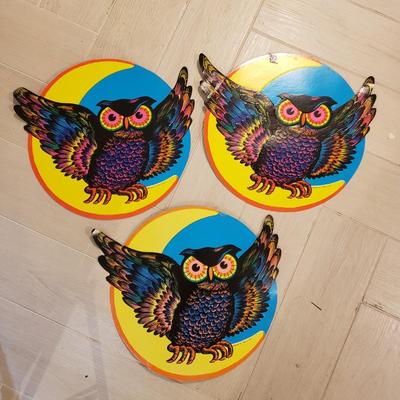 LOT 403B: Set of 10 Vintage Beistle Halloween Cutouts