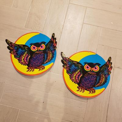 LOT 404B: Set of 9 Vintage Beistle Halloween Cutouts