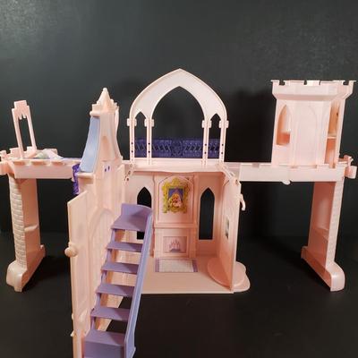 LOT 406B: New Enchanted Evening Barbie & Kelly Kingdom Princess Palace