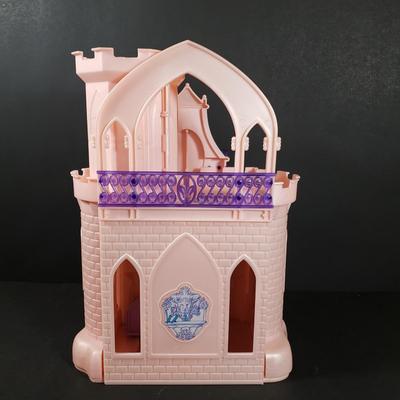 LOT 406B: New Enchanted Evening Barbie & Kelly Kingdom Princess Palace