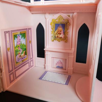 LOT 406B: New Enchanted Evening Barbie & Kelly Kingdom Princess Palace