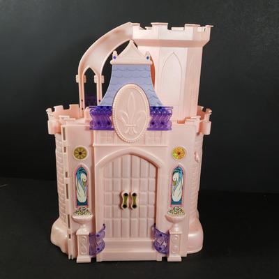 LOT 406B: New Enchanted Evening Barbie & Kelly Kingdom Princess Palace