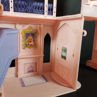 LOT 406B: New Enchanted Evening Barbie & Kelly Kingdom Princess Palace