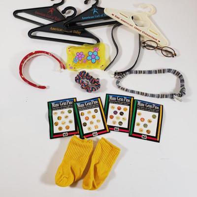 LOT 407B: Trunk Full of Vintage American Girl Doll Clothing, Accessories, Furniture & More