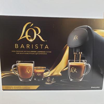 LOT 408B: New Unopened L'OR Barista System