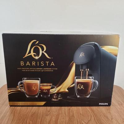 LOT 408B: New Unopened L'OR Barista System