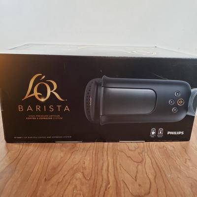 LOT 408B: New Unopened L'OR Barista System