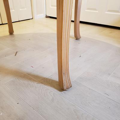 LOT 409B: Round Marble Top Dining Table