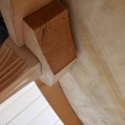 LOT 409B: Round Marble Top Dining Table