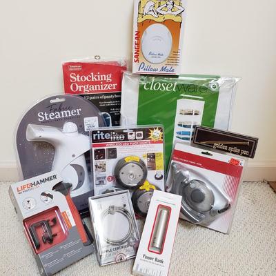 LOT 412Z: Assortment of New Sealed Household Products