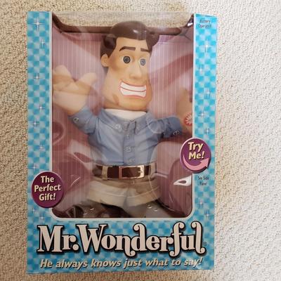 LOT 415Z: New in Box Bob the Builder, Mr. Wonderful & Collector Doll