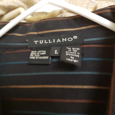 LOT 418MBC: Men's Shirts-Robert Graham, Moda Milano & More