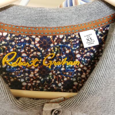 LOT 418MBC: Men's Shirts-Robert Graham, Moda Milano & More