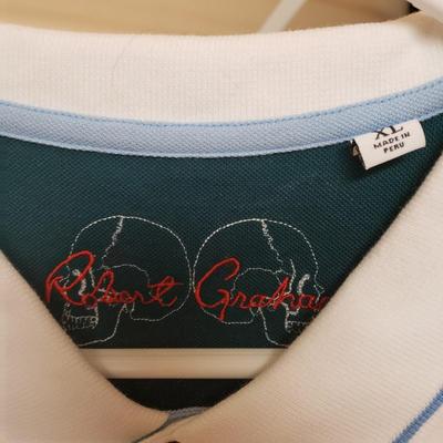 LOT 419MBC: Men's Shirts-Tori Richard, Robert Graham, Bugatchi & More